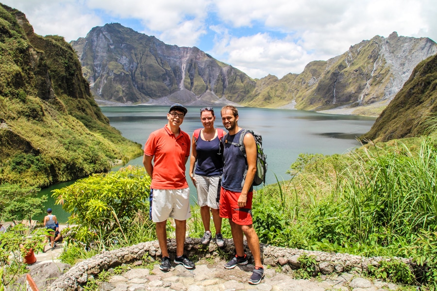 Cestopis Filipíny - Mt Pinatubo - Kráter