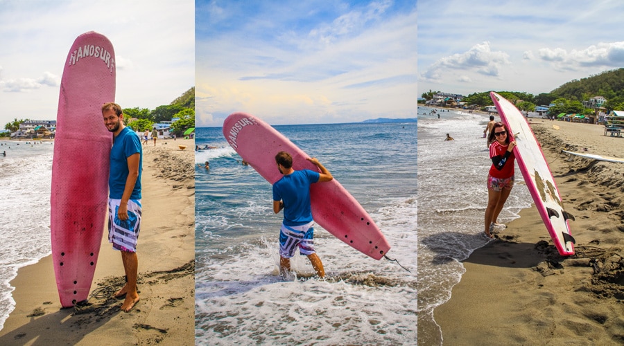 Cestopis Filipíny - San Fernando - Surfování
