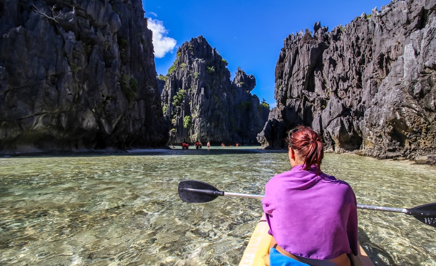 Cestopis Filipíny - Nejlepší pláže El Nido - Hidden Beach