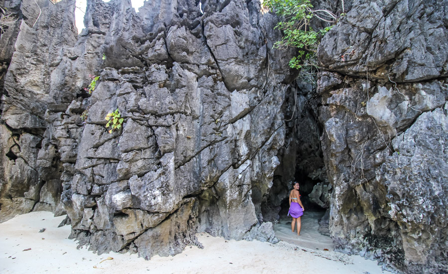 Cestopis Filipíny - Nejlepší pláže El Nido - Hidden Beach