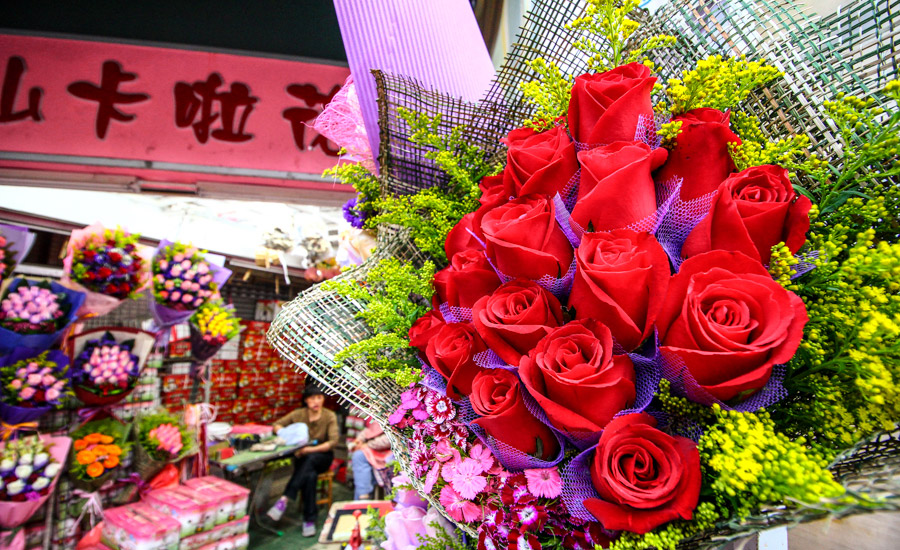 Cestopis Hong Kong - Flower Market