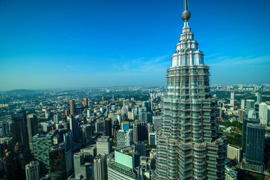 Cestopis Malajsie - Kuala Lumpur - Petronas Towers