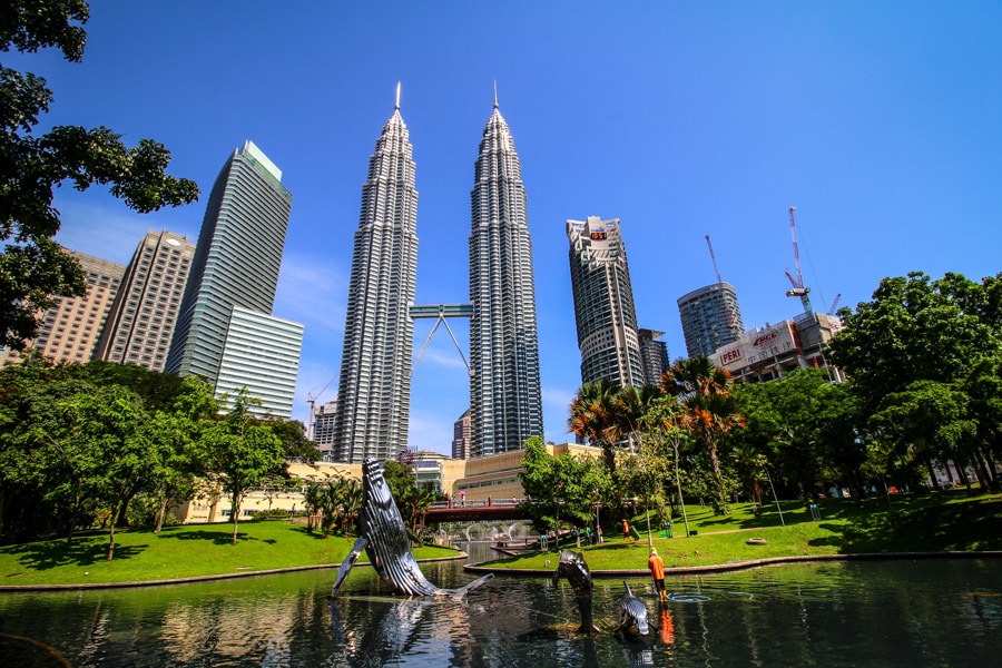 Cestopis Malajsie - Kuala Lumpur - Petronas Towers