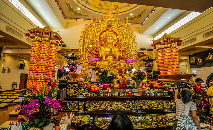 Cestopis Malajsie - Kuala Lumpur - Budhistický chrám