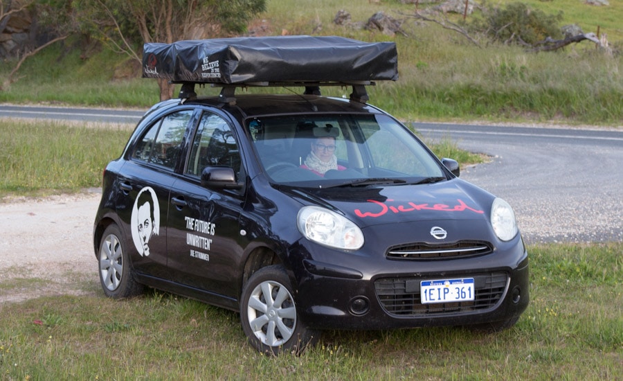 Cestopis Austrálie - Barossa Valley - Naše auto