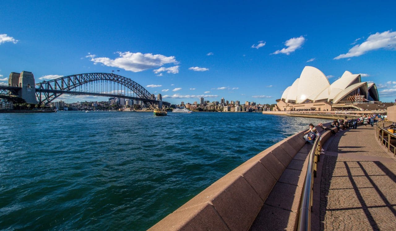 Cestopis Austrálie - Sydney