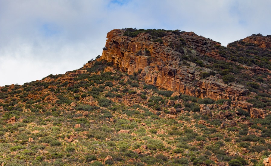 Cestopis Austrálie - Flinders Ranges - Wargara Lookout